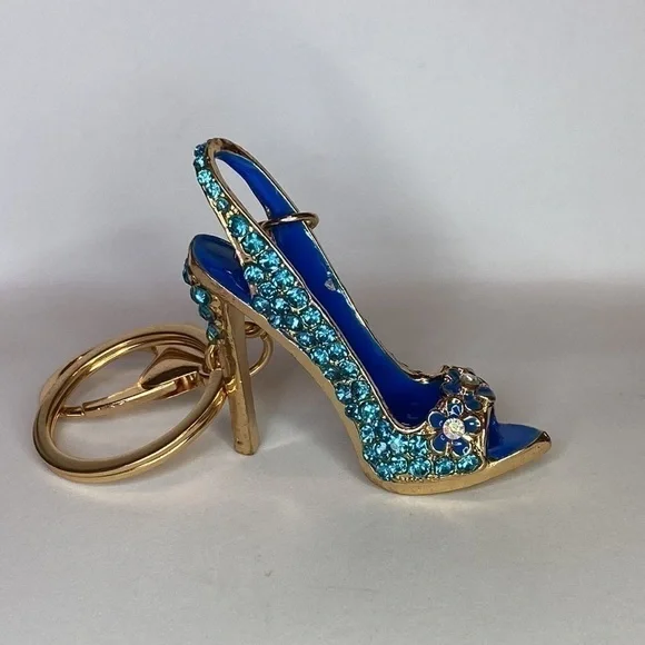 BLUE HIGH HEEL KEYCHAIN ✨✨✨ - Picture 2 of 4